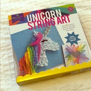 Unicorn String Art